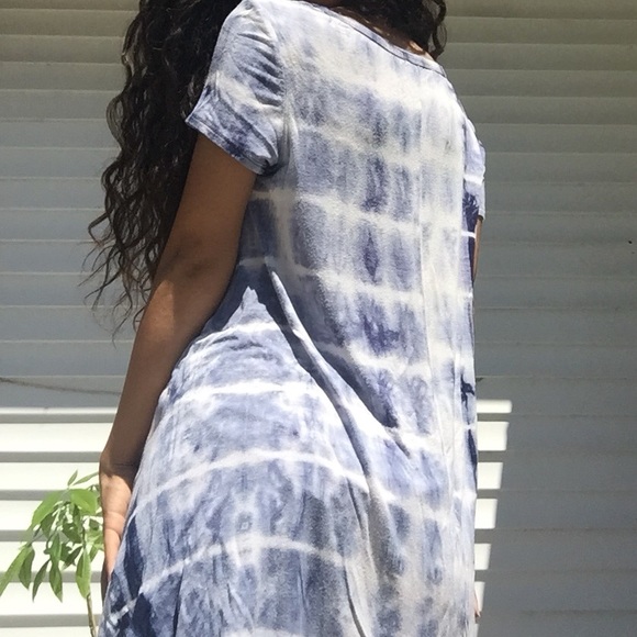 Tye Die BabyDoll Summer Dress - Picture 4 of 4